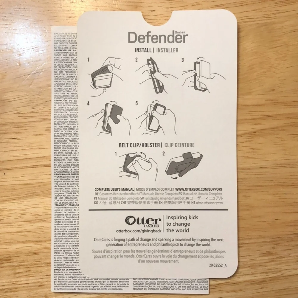 OtterBox Defender Belt Clip (Holster) ONLY - iPhone 5/5s/SE